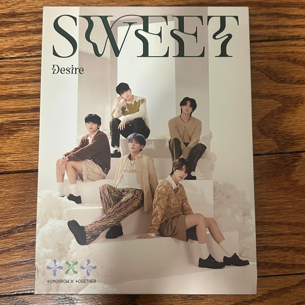 Tomorrow X Together Sweet Album OS Size Green Kpop Collectible Limited Edition